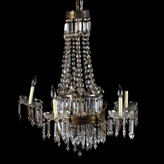 edwardian-crystal-chandelier-in-the-empire-style