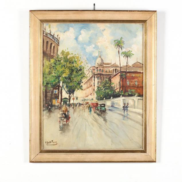 a-vintage-painting-of-an-italian-viale