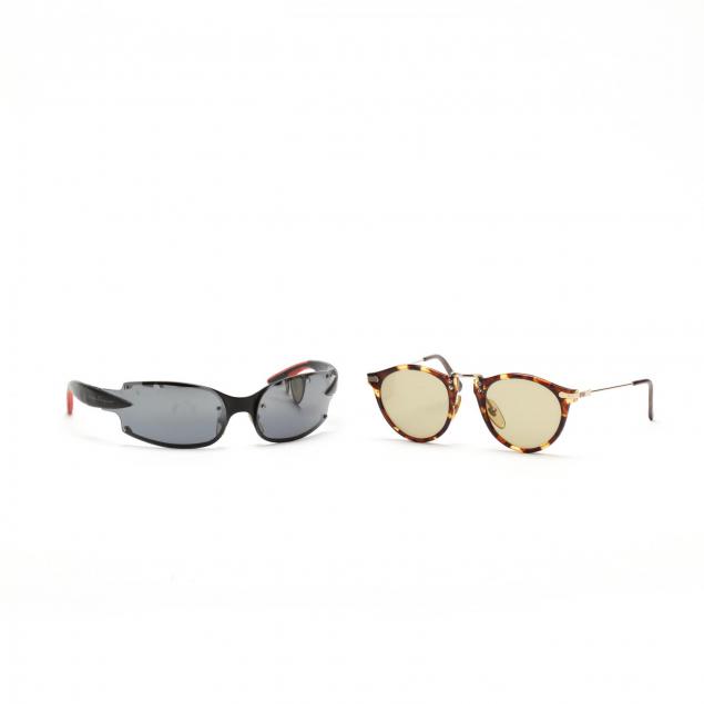 two-pairs-of-designer-sunglasses