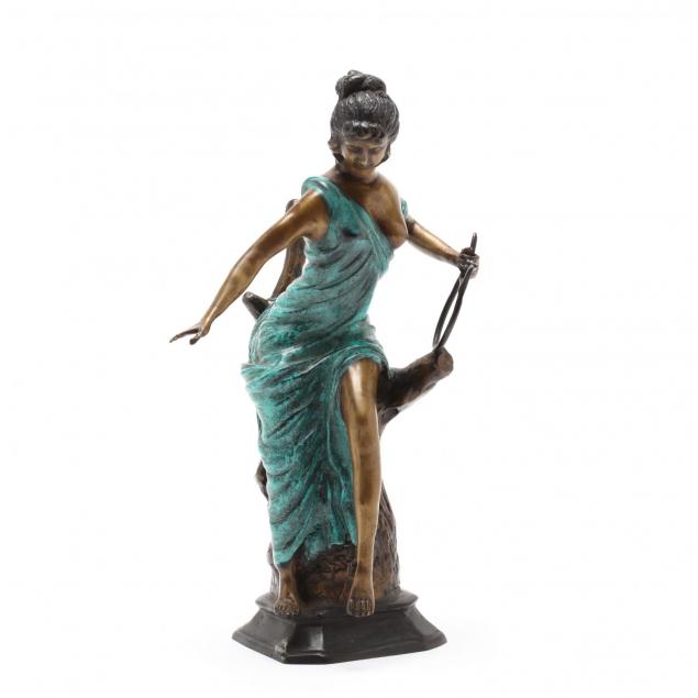classical-style-cast-bronze-statue