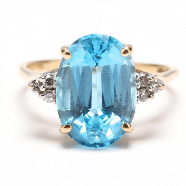 14kt-blue-topaz-and-diamond-ring