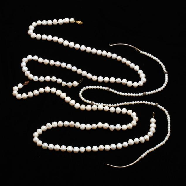 three-pearl-necklaces