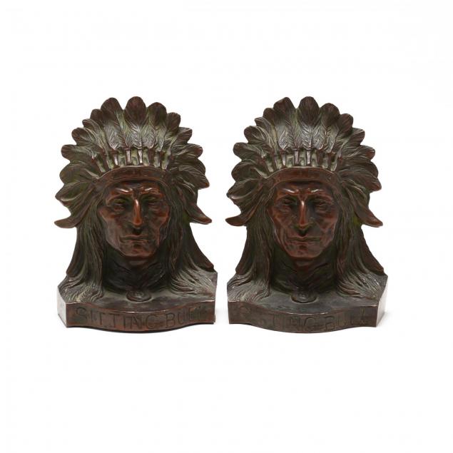 after-j-l-lambert-pair-of-bronze-sitting-bull-bookends