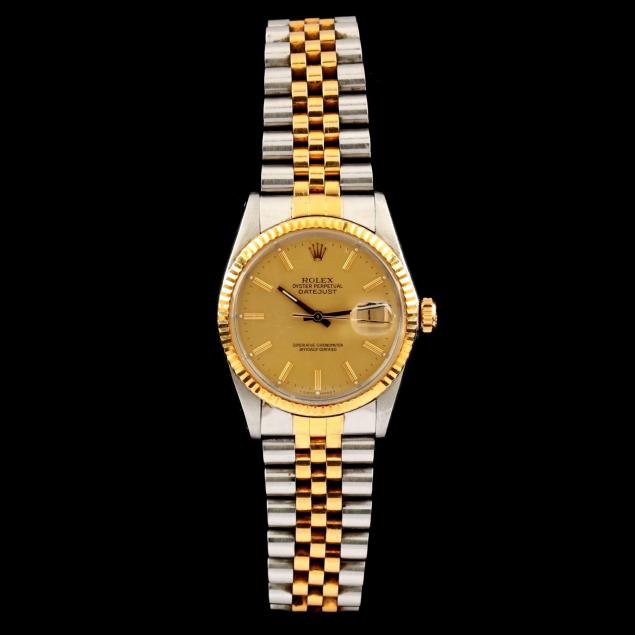 gent-s-two-tone-oyster-perpetual-datejust-watch-rolex