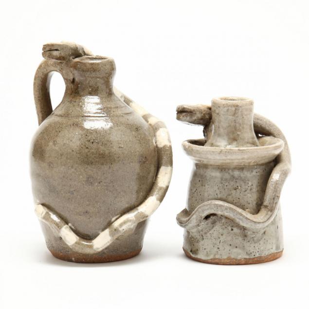 two-burlon-craig-folk-pottery-pieces