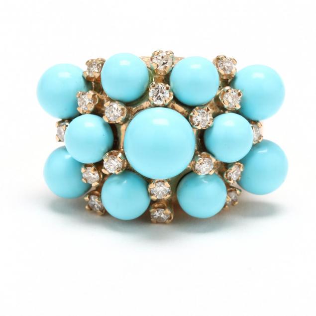 14kt-gold-turquoise-and-diamond-ring