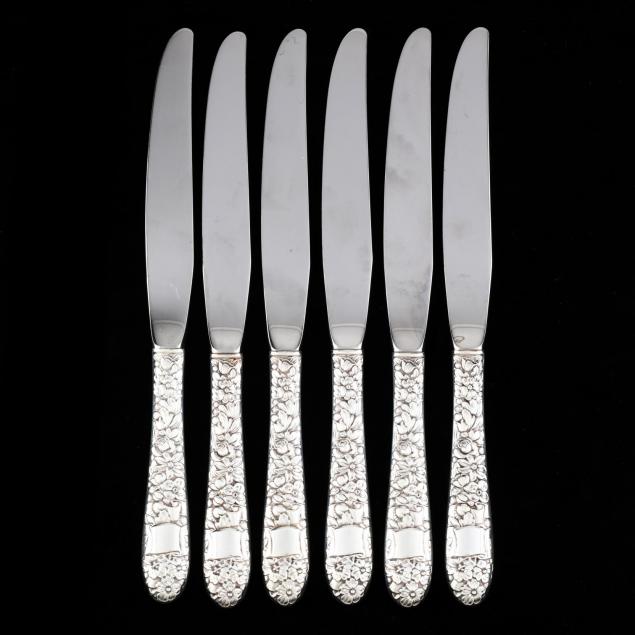 a-set-of-six-sterling-silver-repousse-knives