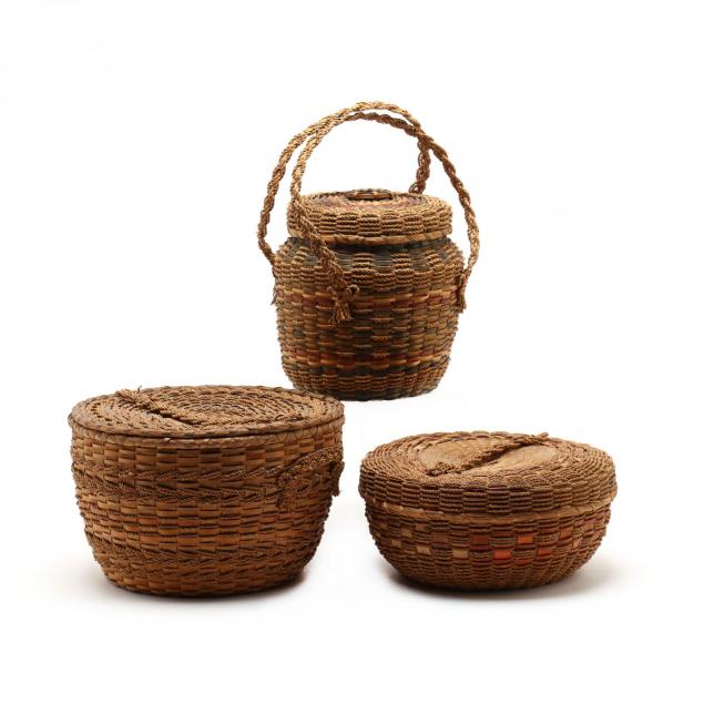 three-vintage-iroquois-lidded-baskets
