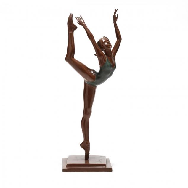 an-artist-signed-bronze-of-a-dancer