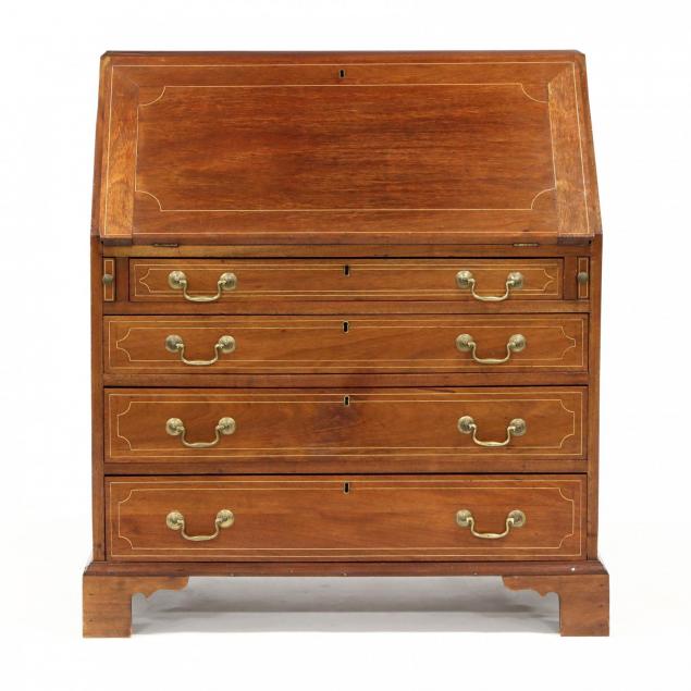 chippendale-style-inlaid-slant-front-desk