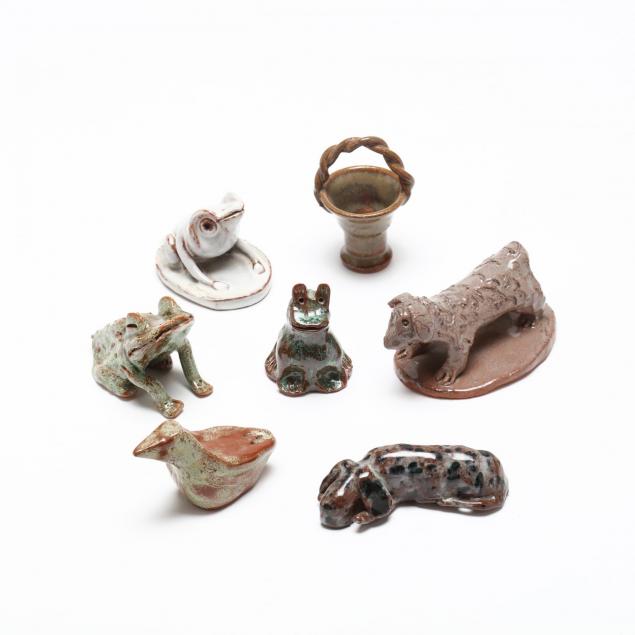 group-of-seven-cole-pottery-miniatures