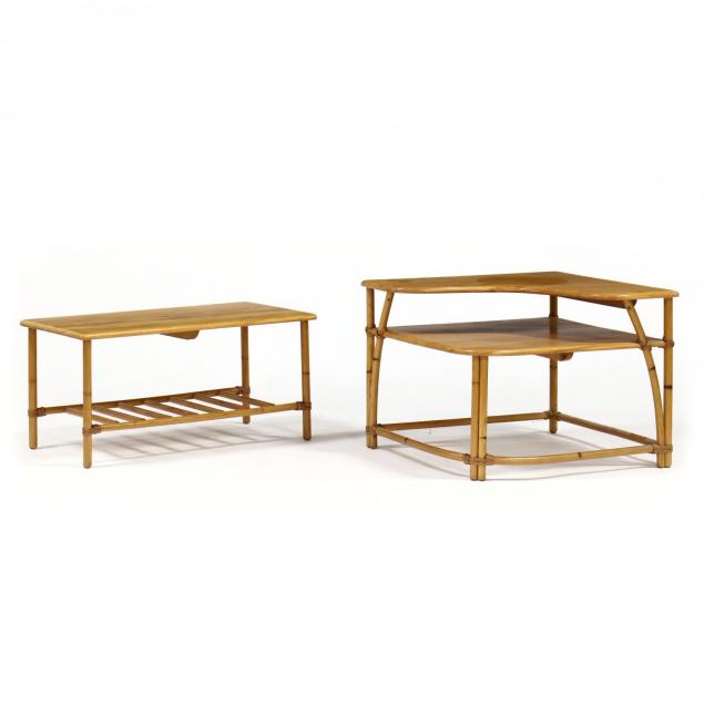 heywood-wakefield-two-faux-bamboo-side-tables