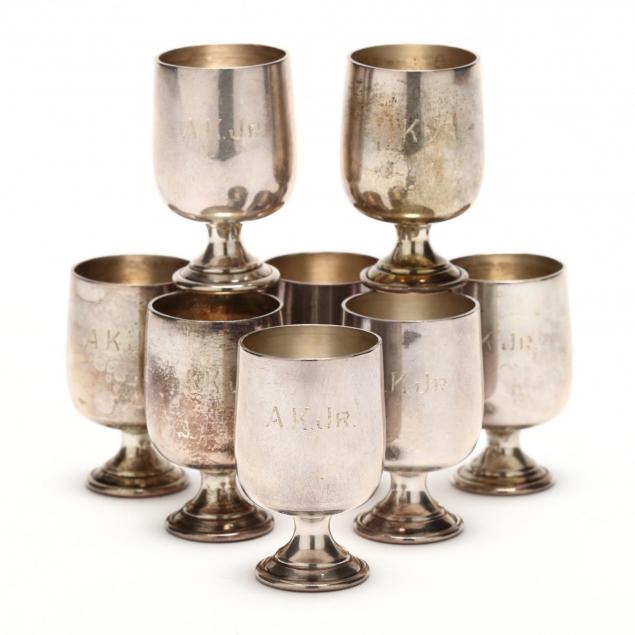 set-of-eight-sterling-silver-cordials