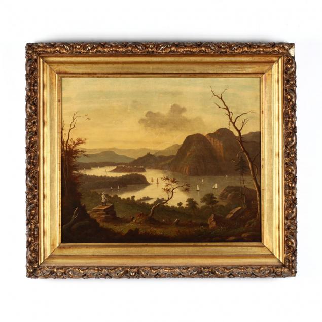 antique-hudson-river-school-landscape-painting