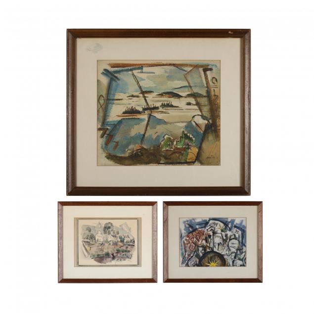 after-john-marin-am-1870-1953-three-decorative-prints