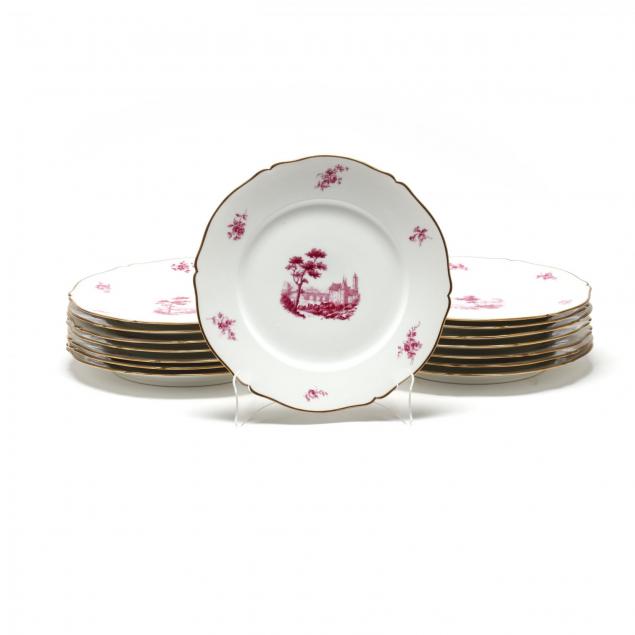 set-of-15-paris-porcelain-plates-by-le-rosey