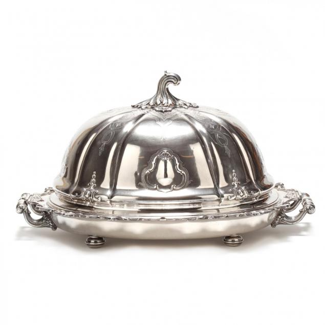 an-antique-english-silverplate-roast-dish-cover