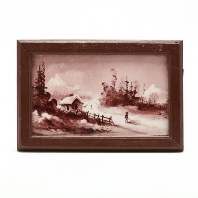 framed-and-painted-porcelain-plaque