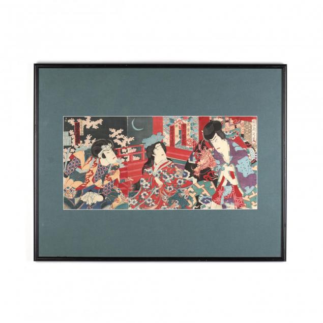 a-woodblock-print-triptych-by-toyohara-chikanobu-japanese-1838-1912