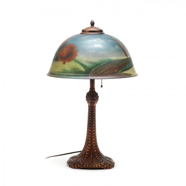 vintage-reverse-painted-table-lamp