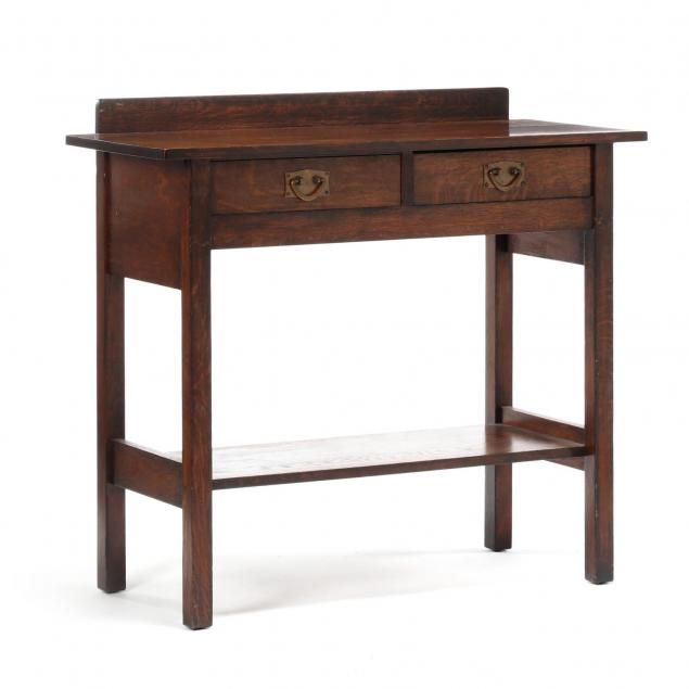 stickley-mission-oak-server