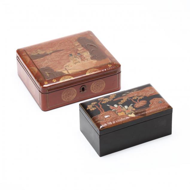 two-vintage-chinese-lacquered-boxes