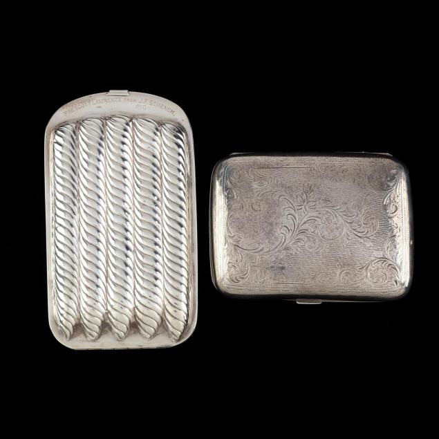 two-antique-english-silver-cigar-cases