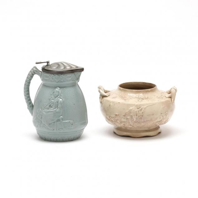 two-early-salt-glazed-kitchen-accessories