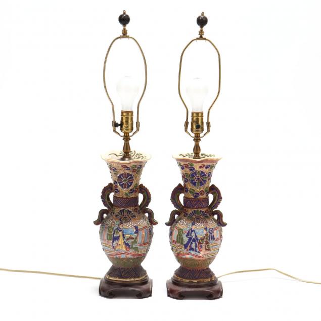 pair-of-japanese-moriage-table-lamps