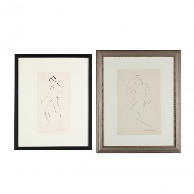 james-augustus-mclean-nc-1904-1989-two-nude-female-sketches