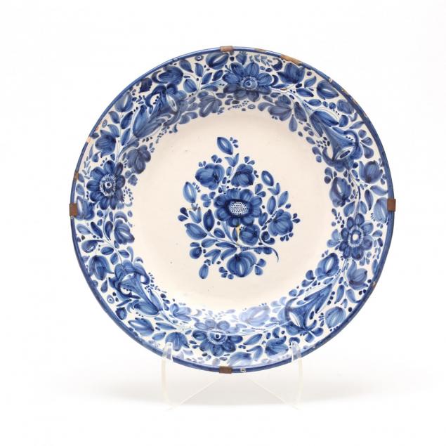 19th-century-large-delft-wall-mounted-plate
