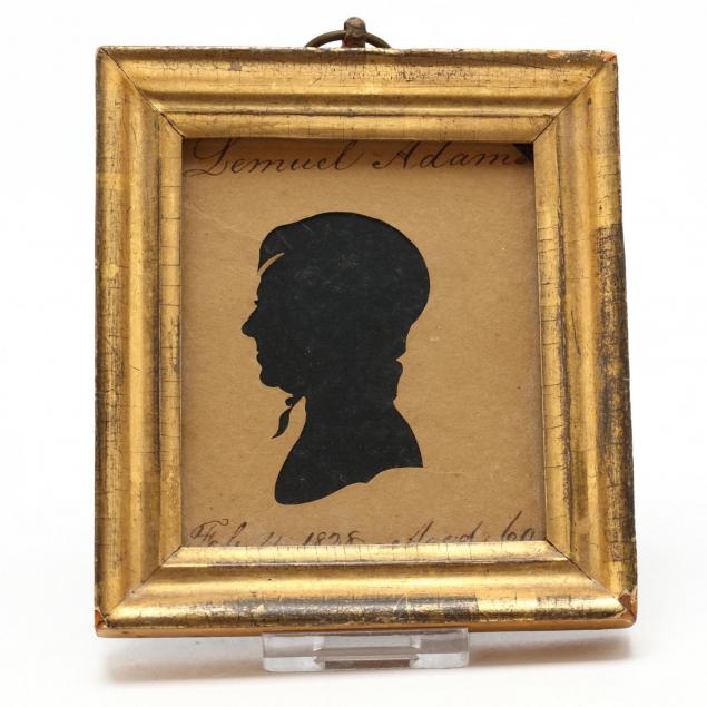 antique-silhouette-of-lemuel-adams-american