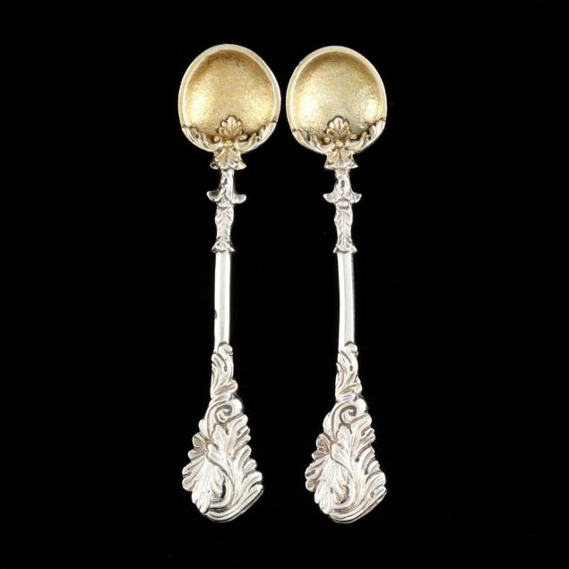 pair-of-georgian-parcel-gilt-silver-master-salt-spoons