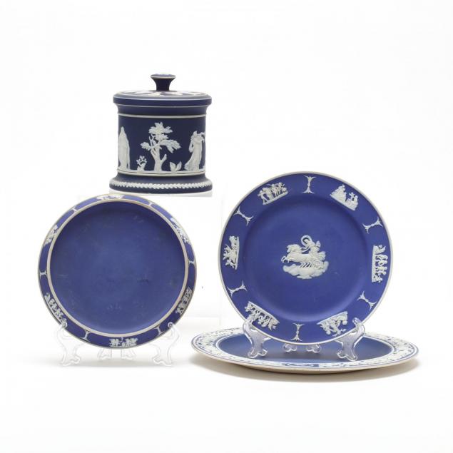 group-of-blue-and-white-continental-porcelain-incl-wedgwood