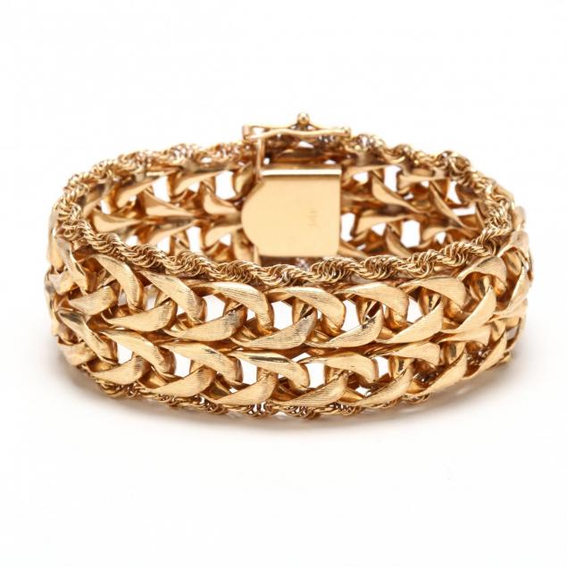 vintage-14kt-gold-bracelet