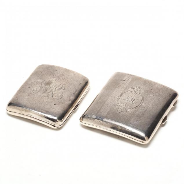 two-english-silver-cigarette-cases