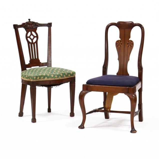 two-antique-mahogany-side-chairs