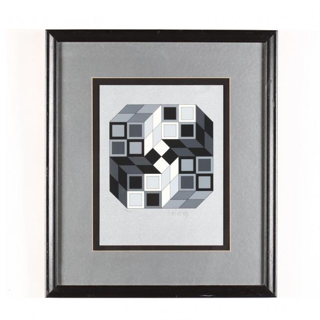 victor-vasarely-french-hungarian-1906-1997-i-composition-silver-i