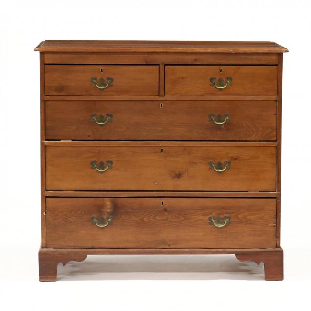 chippendale-pine-chest-of-drawers