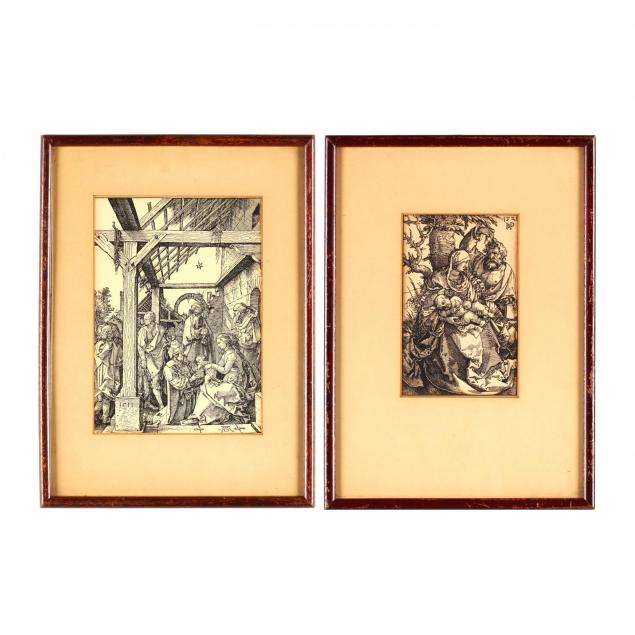 two-prints-after-16th-century-german-masters