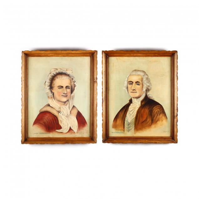 pair-of-antique-portraits-of-george-martha-washington