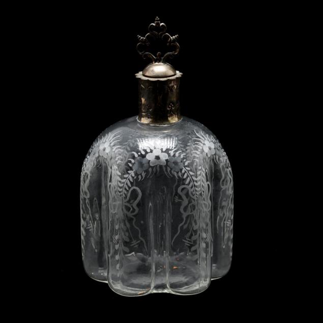 vintage-german-silver-and-cut-glass-decanter