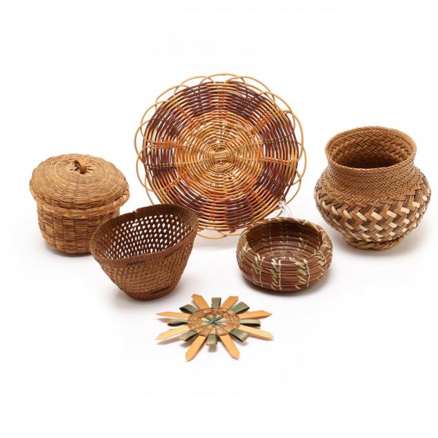 native-american-diminutive-basketry-grouping