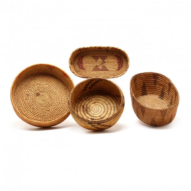 four-vintage-pomo-baskets