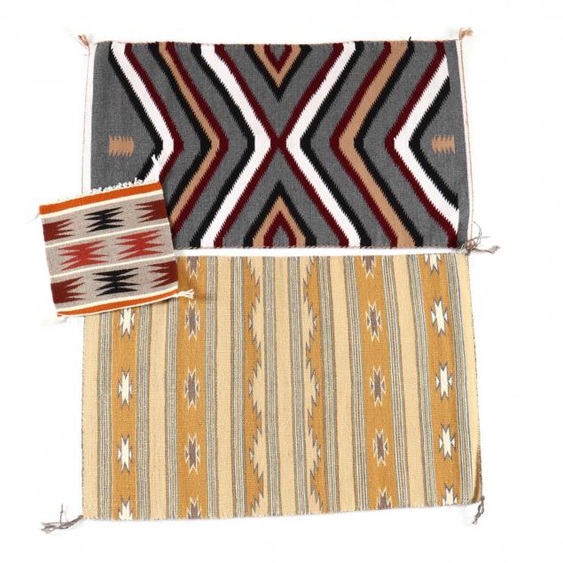 two-navajo-rugs-and-mat