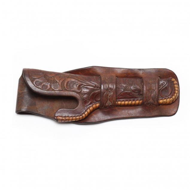 h-h-hieser-vintage-tooled-leather-holster