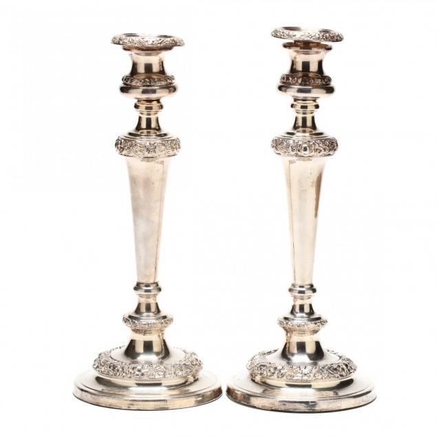 pair-of-antique-silverplate-candlesticks