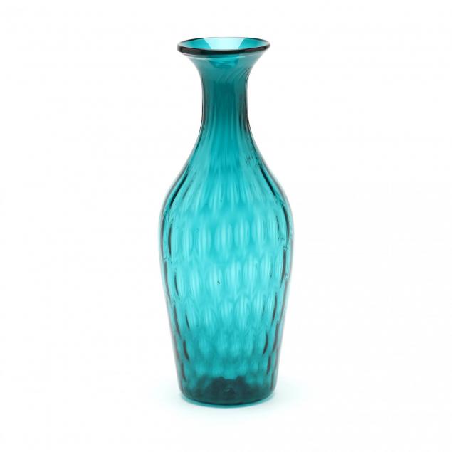 att-blenko-tall-art-glass-vase