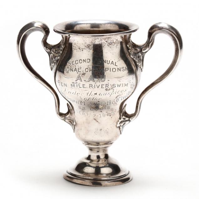 art-nouveau-sterling-silver-swimming-trophy-by-wm-b-kerr