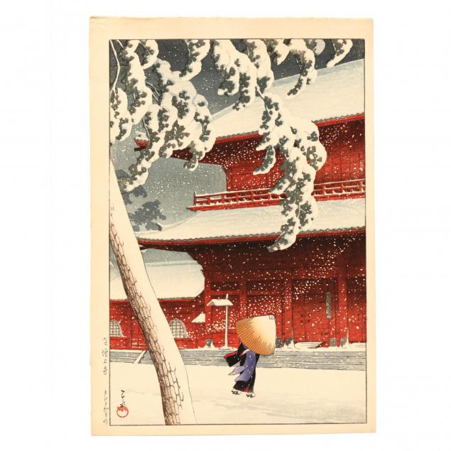 i-shiba-zojo-temple-in-the-snow-i-by-hasui-kawase-japanese-1883-1957